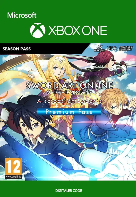 SWORD ART ONLINE Alicization Lycoris Premium Pass (DLC) — Xbox Live, Standard