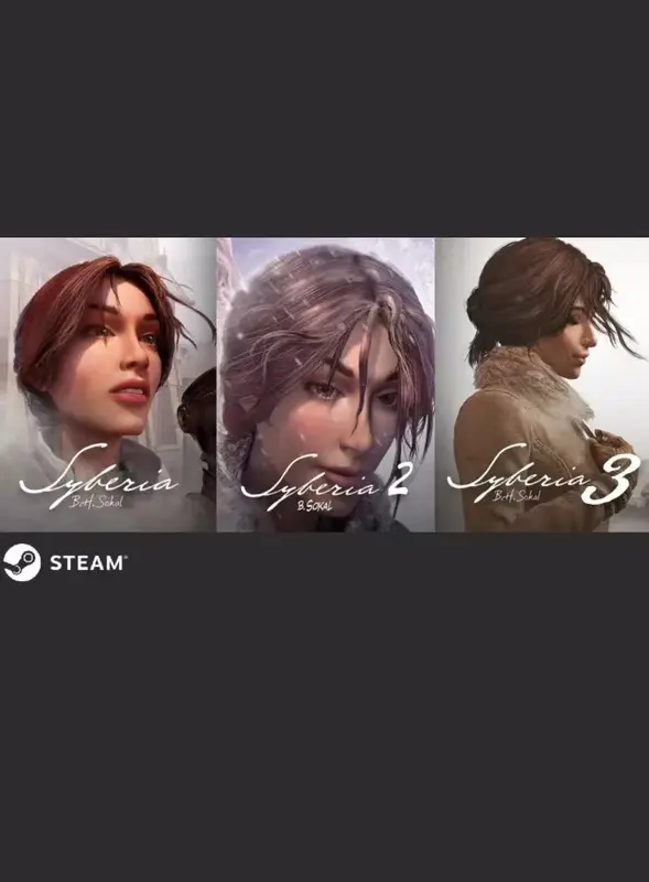 Syberia 1+2+3 — Steam, Standard