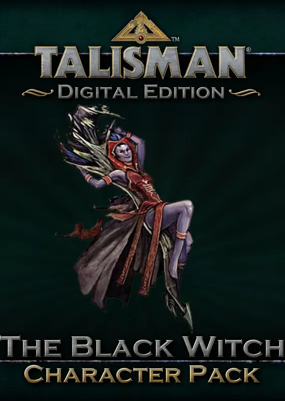 Jaquette de Talisman - Character Pack #7 - Black Witch (DLC) — DLC PC (Steam)
