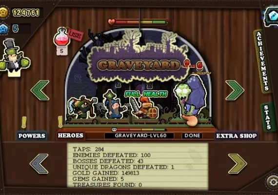 Tap heroes EN — Steam, Standard