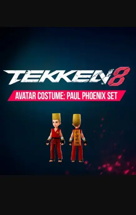 TEKKEN 8 - Avatar Costume Paul Phoenix Set DLC — Xbox Series X|S, Standard