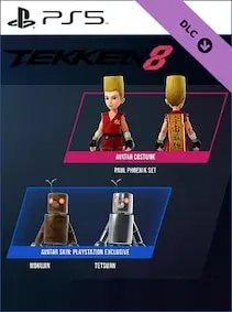 TEKKEN 8 - Pre-order Bonus: Paul Pheonix Set + Mokujin & Tetsujin Skins — PlayStation 5, Standard