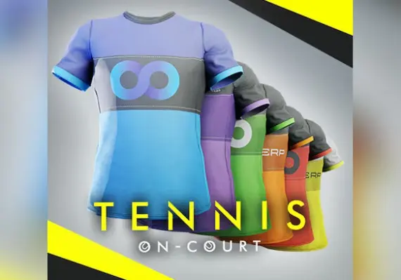 Tennis On-Court - Stadium T-Shirt Pack DLC EN — PlayStation 5, Standard