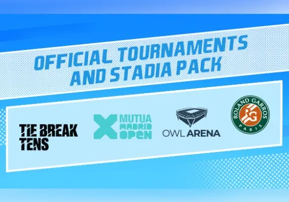Tennis World Tour 2 - Official Tournaments and Stadia Pack DLC EN — Steam, Standard