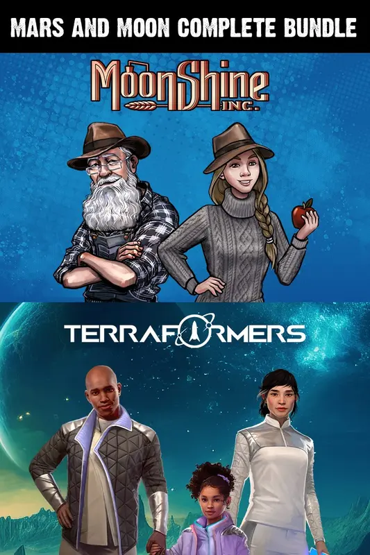 Terraformers & Moonshine Inc - Mars and Moon Complete Bundle — Xbox Live, Complete Bundle