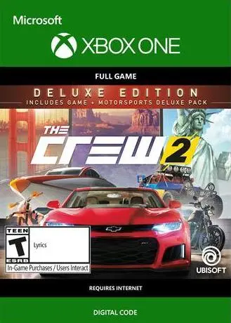The Crew 2 (Deluxe Edition) — Xbox One, Deluxe Edition