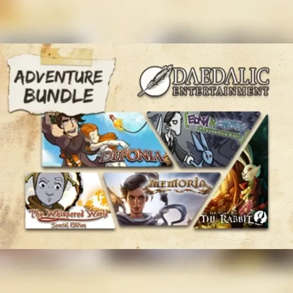 The Daedalic Adventure Bundle — Steam, Standard