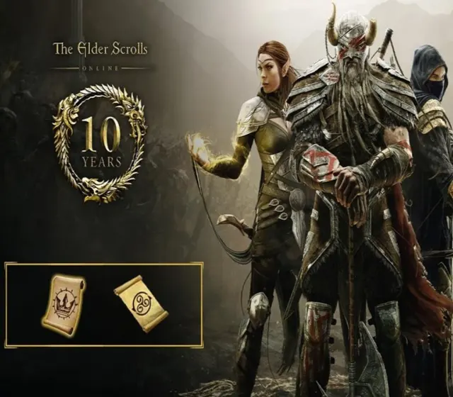 The Elder Scrolls Online - 10th Anniversary Pack #3 DLC — Xbox One, Anniversary Pack