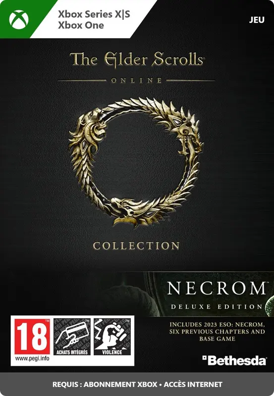 The Elder Scrolls Online Deluxe Collection: Necrom — Xbox One / Xbox Series X|S, Deluxe Collection