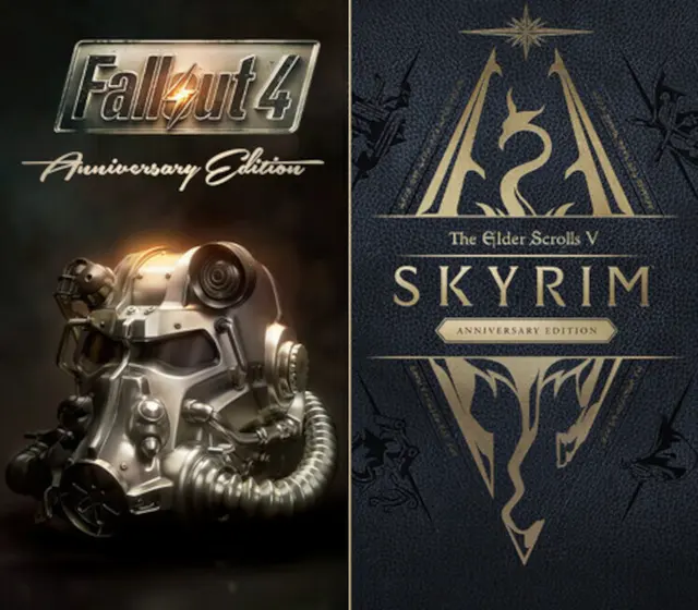The Elder Scrolls V: Skyrim Anniversary Edition + Fallout 4: Anniversary Edition — Xbox One, Anniversary Edition