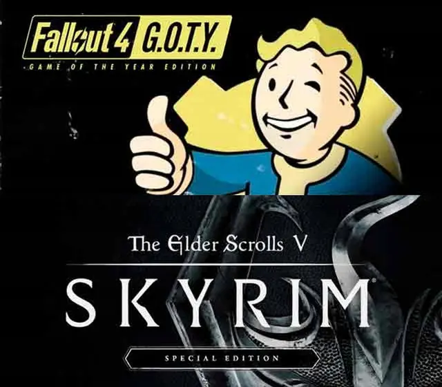 The Elder Scrolls V: Skyrim Special Edition + Fallout 4 G.O.T.Y. — Steam, Special Edition