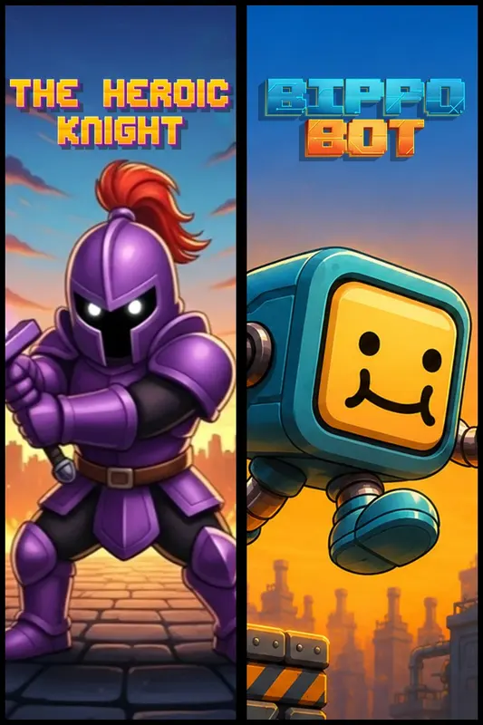 The Heroic Knight & Bippo Bot (BUNDLE) — Xbox Live, Standard