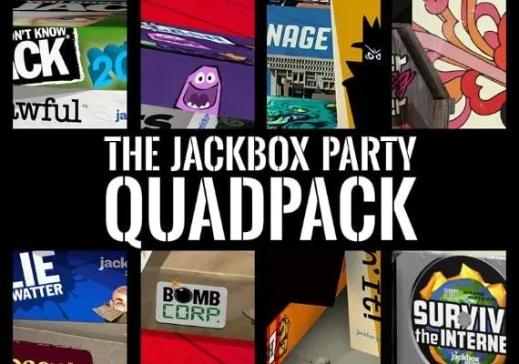 The Jackbox Party Quadpack EN — Steam, Standard