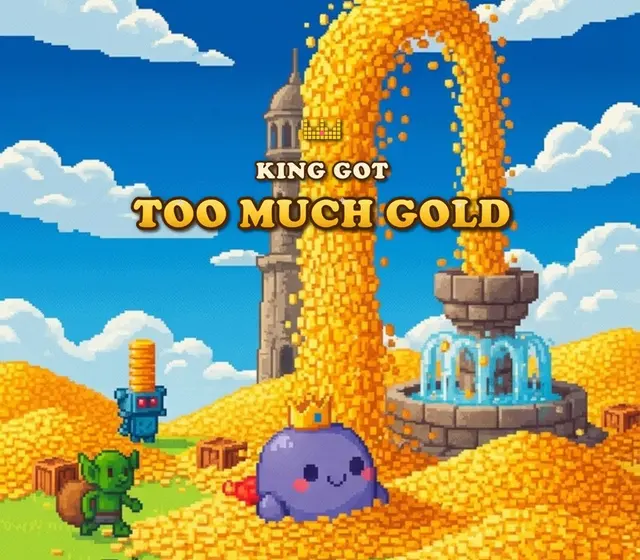 The King Got Too Much Gold — Steam, Gold