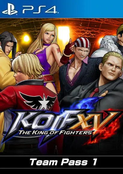 THE KING OF FIGHTERS XV - Team Pass 1 (DLC) — PlayStation 4 / PlayStation 5, Standard