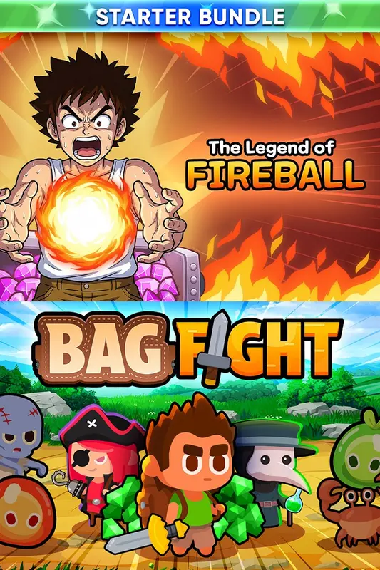 The Legend Of Fireball & Bag Fight: Starter Bundle — Xbox Live, Standard