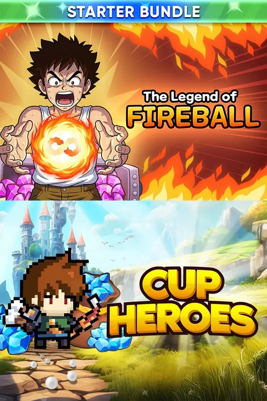 The Legend Of Fireball & Cup Heroes: Starter Bundle — Xbox Live, Standard