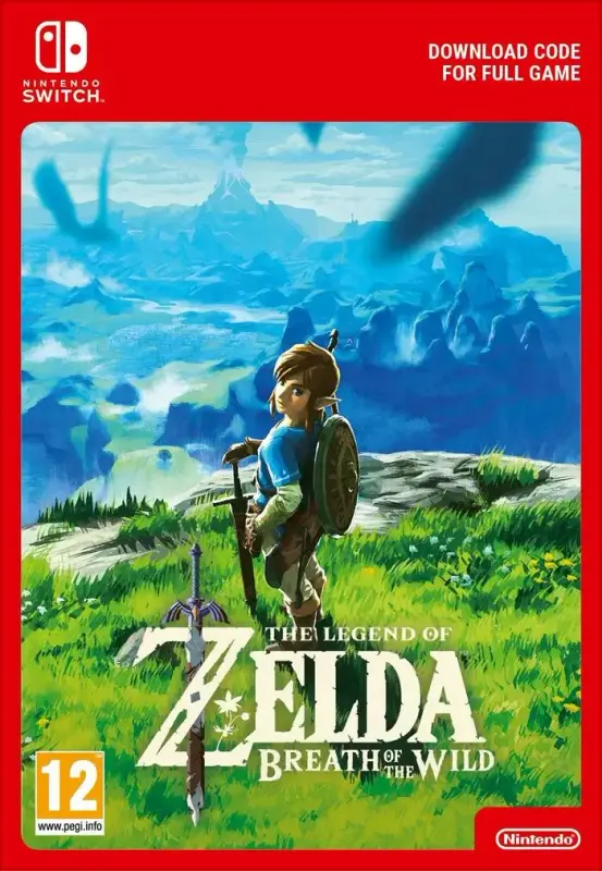 The Legend of Zelda Breath of the Wild — Nintendo Switch, Standard