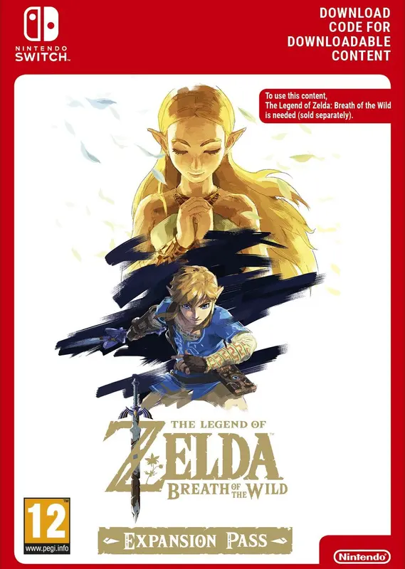 The Legend of Zelda: Breath of the Wild Expansion Pass DLC — Nintendo Switch, Standard