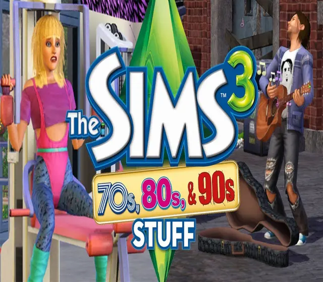 The Sims 3 - 70s, 80s, & 90s Stuff Pack DLC — EA app, Standard