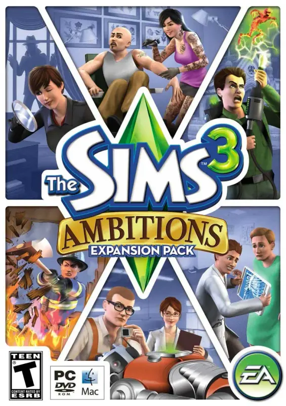 The Sims 3 Ambitions Expansion Pack DLC — EA app, Standard