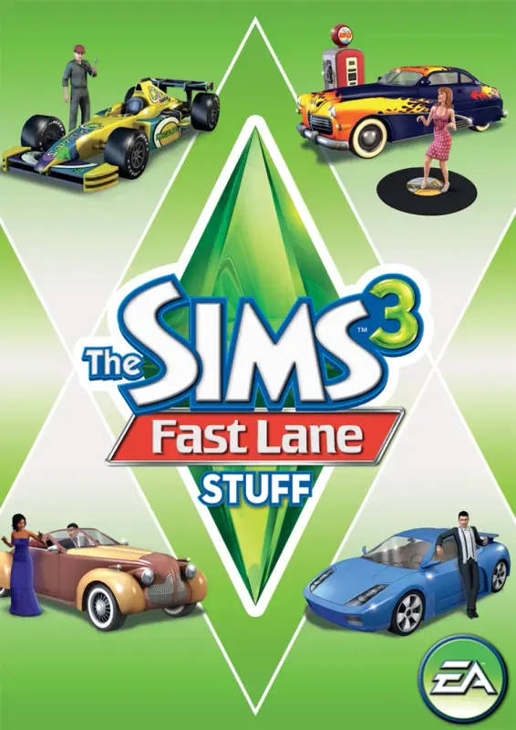 The Sims 3 Fast Lane Stuff DLC — EA app, Standard