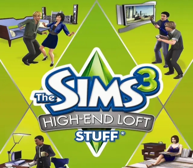 The Sims 3 - High-End Loft Stuff DLC — EA app, Standard