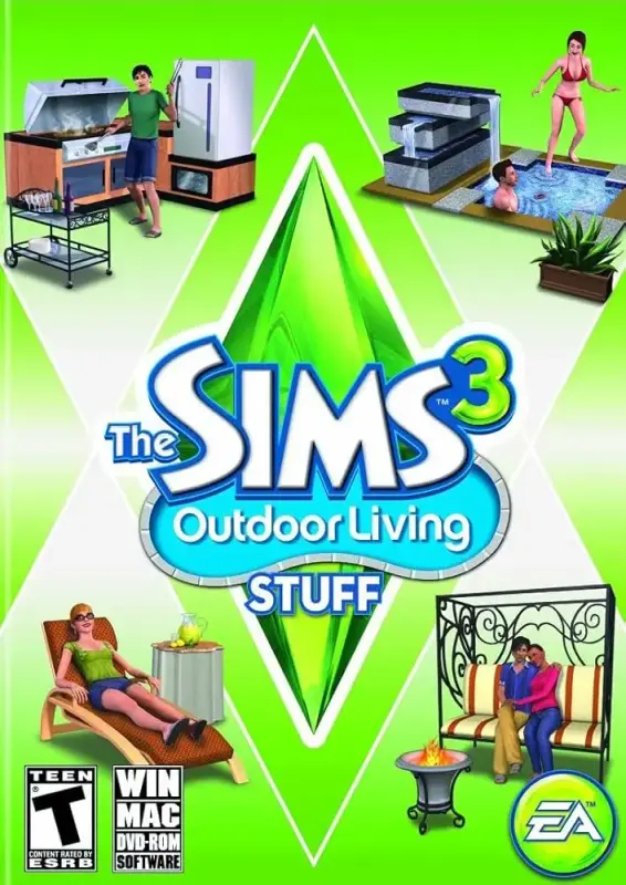 The Sims 3 Outdoor Living Stuff DLC — EA app, Standard