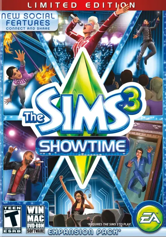 The Sims 3 Showtime DLC — EA app, Standard