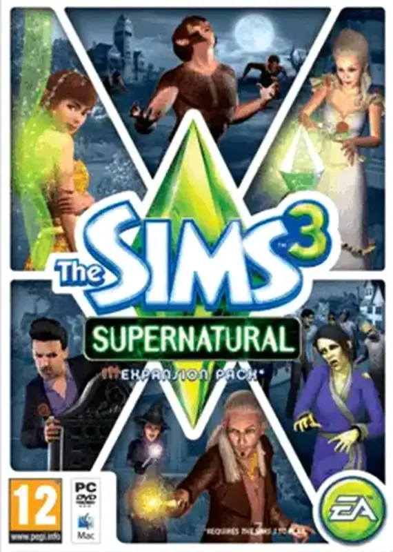 The Sims 3 Supernatural DLC — EA app, Standard