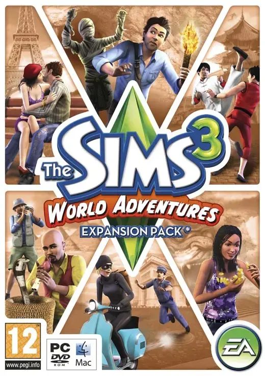 The Sims 3 World Adventures DLC — EA app, Standard