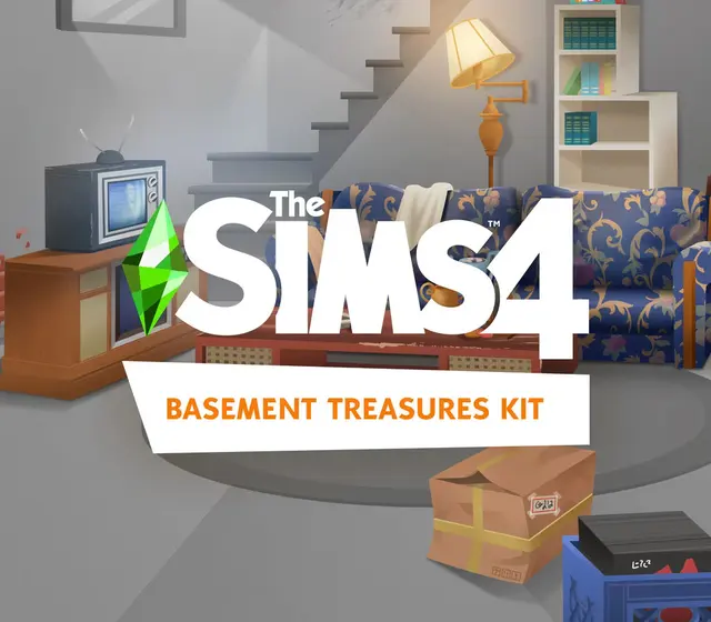 The Sims 4 - Basement Treasures Kit DLC — EA app, Standard