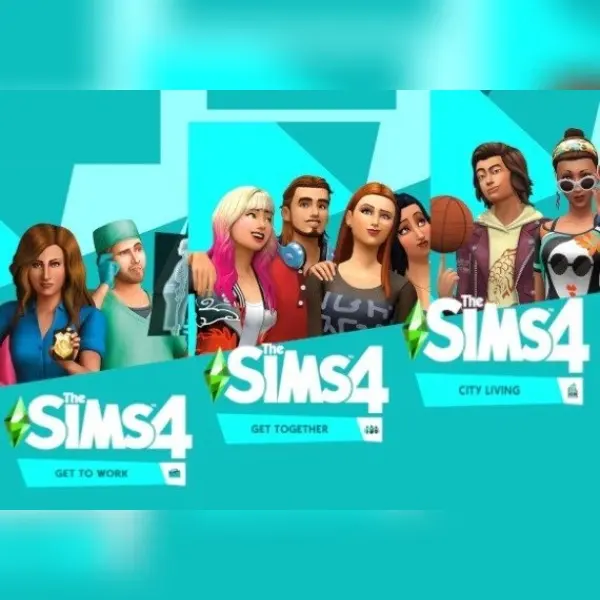 The Sims 4 Bundle - City Living, Vampires, Vintage Glamour Stuff (DLC) — EA app, Standard