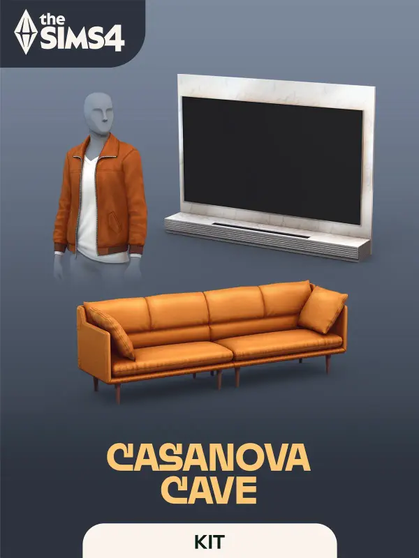 The Sims 4 Casanova Cave Kit DLC — EA app, Standard