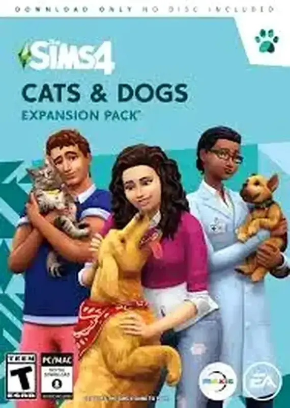 The Sims 4 Cats and Dogs DLC — EA app, Standard