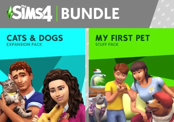 The Sims 4: Cats and Dogs + My First Pet Stuff - Bundle DLC — Xbox One / Xbox Series X|S, Standard