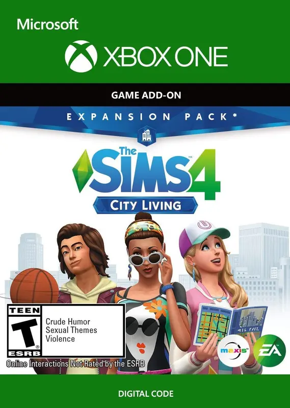 The Sims 4: City Living (DLC) — Xbox One, Standard