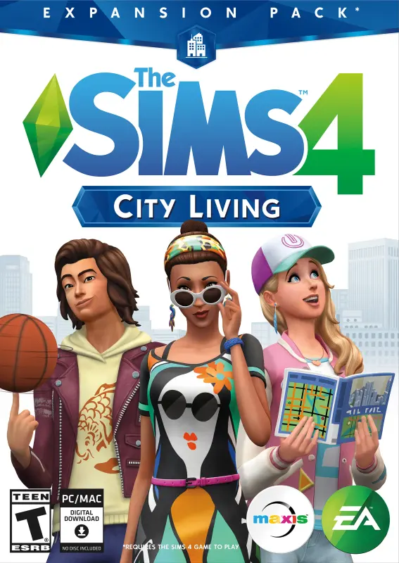 The Sims 4 City Living DLC — EA app, Standard