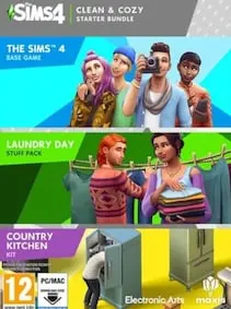 The Sims 4: Clean & Cozy Starter Bundle — EA app, Standard