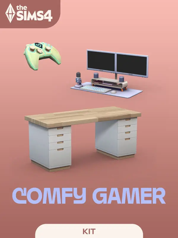 The Sims 4 Comfy Gamer Kit DLC — EA app, Standard