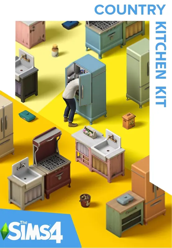 The Sims 4 Country Kitchen Kit (DLC) — EA app, Standard