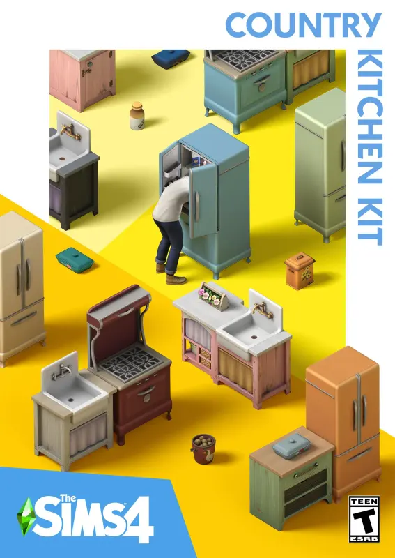 The Sims 4 Country Kitchen Kit DLC — EA app, Standard