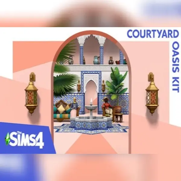 The Sims 4 Courtyard Oasis Kit (DLC) — Steam, Standard