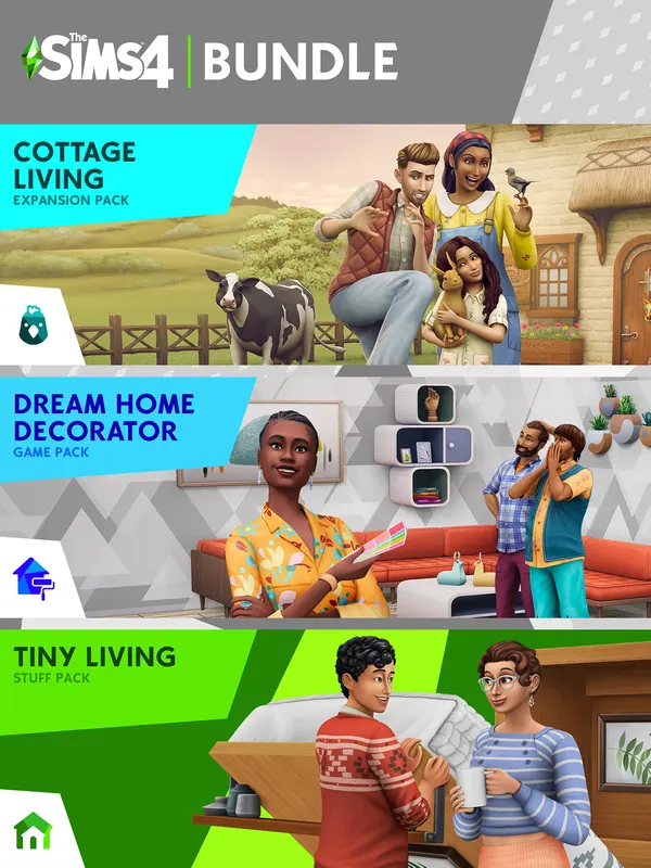 The Sims 4 Decorator's Dream Bundle (DLC) — Xbox Live, Standard