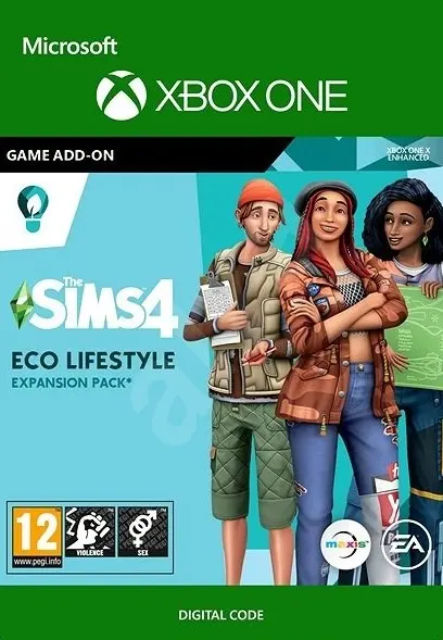 The Sims 4 Eco Lifestyle (DLC) — Xbox Live, Standard