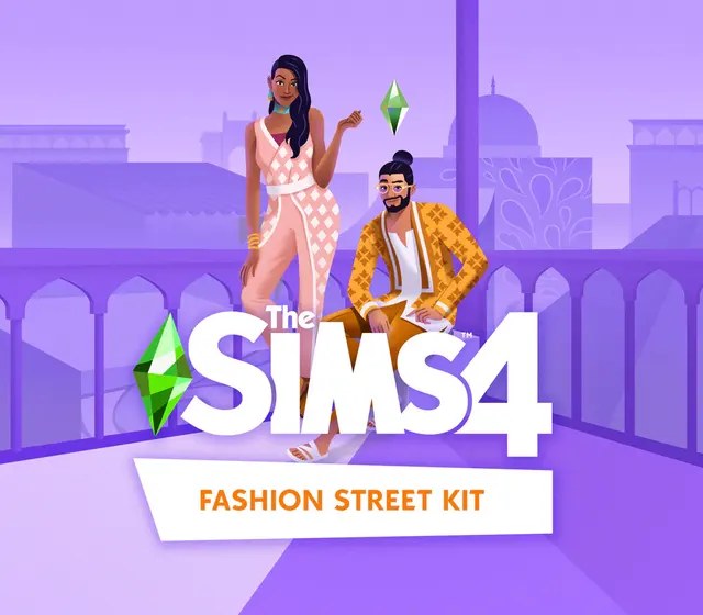 The Sims 4 - Fashion Street Kit DLC — EA app, Standard