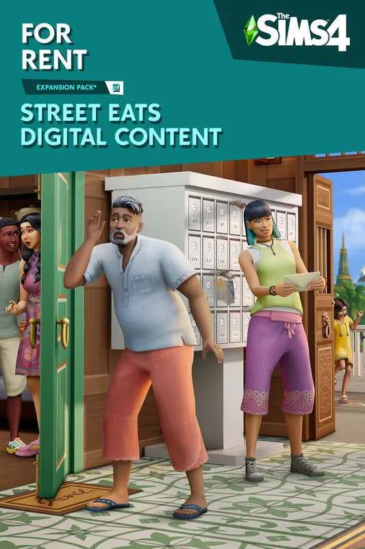 The Sims 4: For Rent - Street Eats Digital Content (DLC) — EA app, Standard