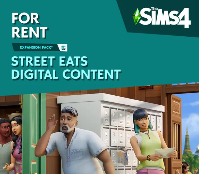 The Sims 4 - For Rent: Street Eats Digital Content DLC — EA app, Standard