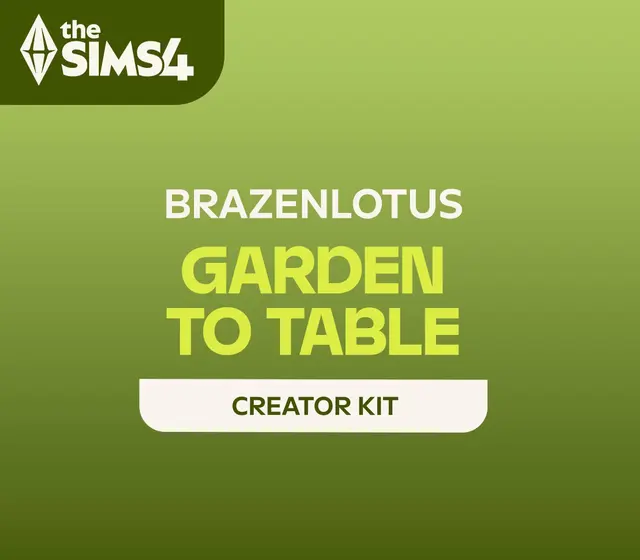 The Sims 4 - Garden to Table Kit DLC — EA app, Standard