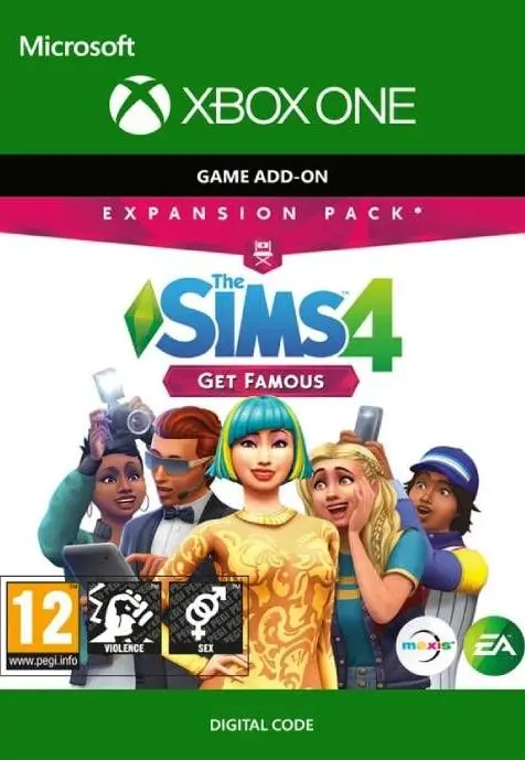 The Sims 4: Get Famous (DLC) — Xbox One, Standard